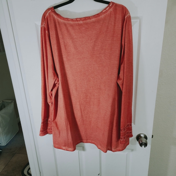 Soft surroundings size 3X burnt orange - Picture 3 of 5